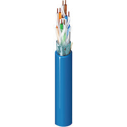 Belden 2412F 009A500 | Cat6 Cable, 4PR, 23 AWG, F/UTP, CMP, PO/PVC, White, 500 ft