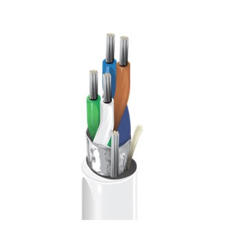 Belden 4641FDV.XX500 | OSDP RS-485, 2 Pair 24AWG (7x32) Tinned Copper, PO Insulation, Overall Beld Foil+Tinned Copper Drain Wire