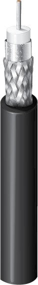 Belden 4694F B591000 | 12 Ghz Coax, 4K UHD Precision Flex Video, Rg-6/U, 75 Ohm, 18Awg, So, Cm, Blk