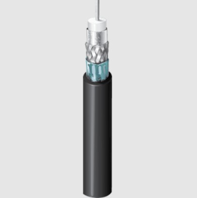 Belden 4794P 0101000 | 4K UHD Coax for 12G-SDI, 75 Ohm, Series 7, 16 AWG Solid SC, Tri-Shield, PVDF Jacket, CMP