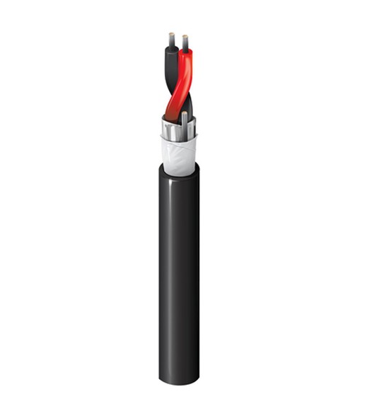 Belden 5140F1 0021000 | 2 (1 Pair) Conductor Multi-Conductor Cable Red 14 AWG Foil 1000.0' (304.8m)
