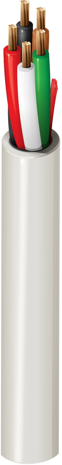 Belden 5303UE 0081000 | Multi-Conductor - Commercial Applications 5 18 Awg PP FRPVC Gray