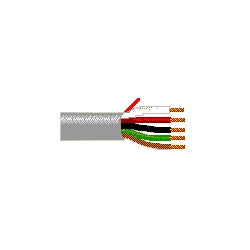 Belden 5403UE 0081000 | Multi-Conductor Cable, 5C 20 AWG, PP Insulation, FRPVC Jacket, Gray