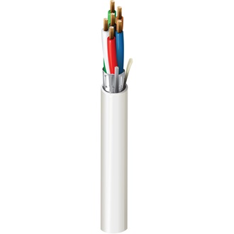 Belden 5504FE 0081000 | Security & Sound Cable, #22-6c Bare Copper, Shielded, CMR