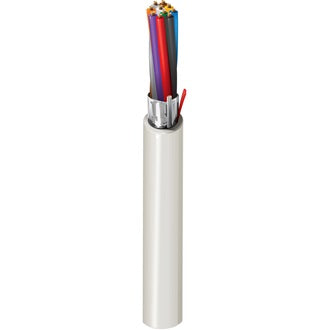 Belden 5508FE 0081000 | Security & Sound Cable, #22-10c, Bare Copper, Shielded, CMR