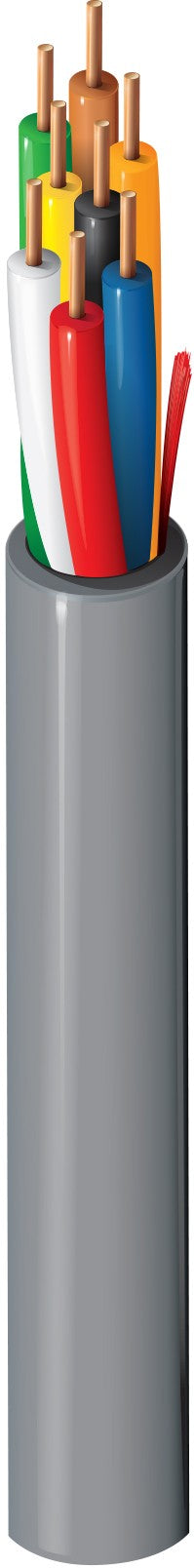 Belden 5526UE 0081000 | Multi-Conductor - Commercial Applications 8 22 Awg PVC Frpvc Gray