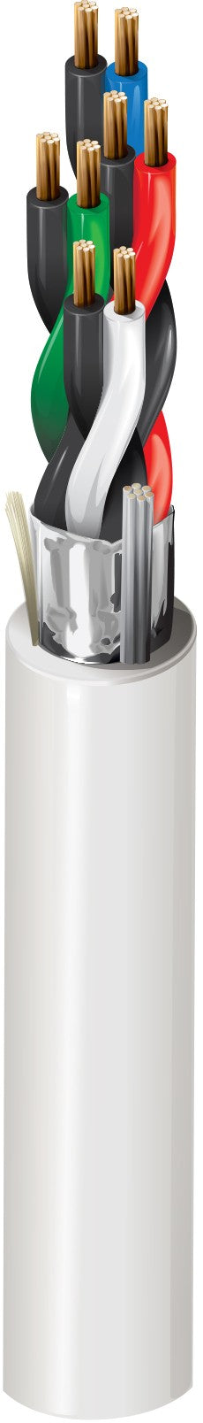 Belden 6343FE 8771000 | Multi-Conductor - Commercial Applications 4-Pair 18 Awg Flrst Fs Flrst Natural