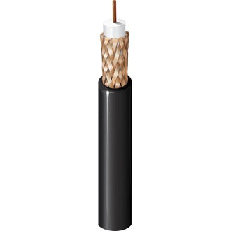Belden 643948 877U1000 | Surveillance CCTV, RG-59 #20 Solid Bare Copper, FFEP Core, BC Braid, Flamarrest® Jacket CMP