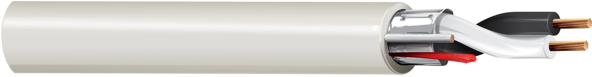 Belden 6500FE 010U1000 | Audio Cable, 22 AWG, Stranded, 2, Bare Copper, 1000 ft. L