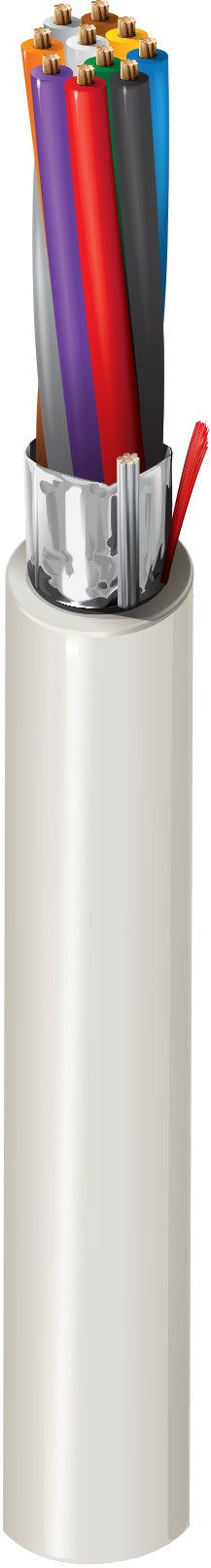 Belden 6508FE 8771000 | Multi Conductor, Commercial Applications, 22 Awg, 10 Stranded Bare Copper Conductors, 1, 000’ Reel