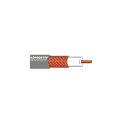 Belden 7986LC 0101000 | Coaxial Cable, 20 AWG, Dual FEP Shield, Black Jacket, CCTV