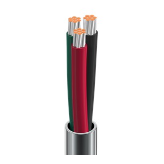 Belden 8443 0605000 | Electronic Cable, 3 Conductor #22 Stranded TC, PVC Insulation, PVC Jacket, CMG