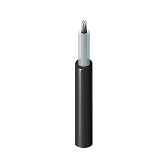 Belden 8869 010500 | Lead Wire, #22 Stranded TC, Conductive PO/PO Insulation, PVC Jacket, 17kV