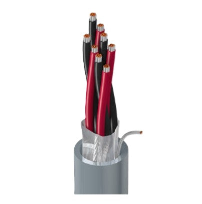 Belden 9514 0601000 | High Perform Instr, 4 Pr #22 Stranded TC, PVC Ins E2, OS, PVC Jacket, PLTC