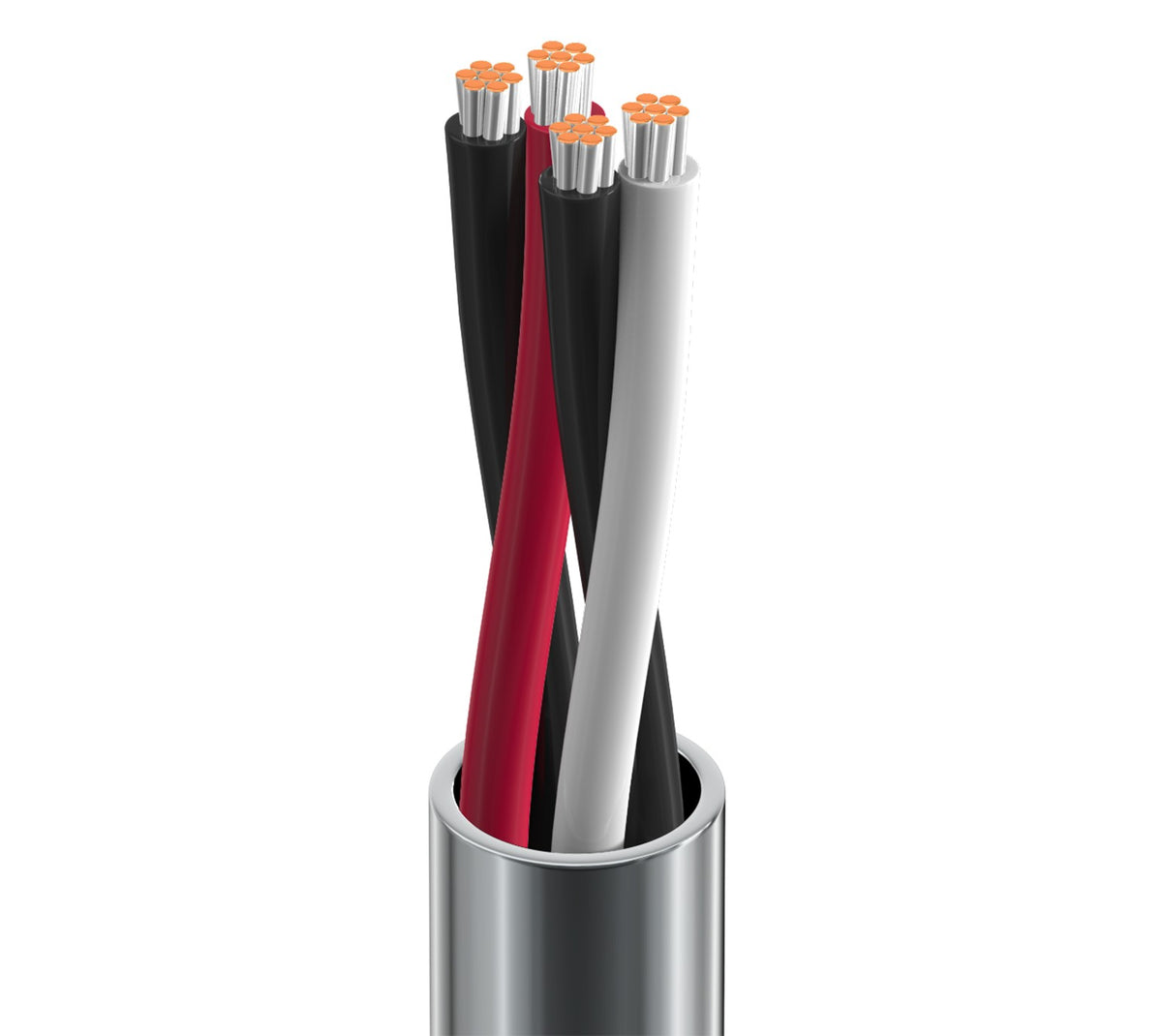 Belden 9744 060U1000 | Electronic, 2 Pr #22 Stranded TC, PVC Ins, PVC Jacket, CMG