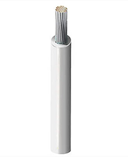Belden 9908 009100 | Hook-Up Wire, 8 AWG, 84x27, TC, White PVC Ins, 105C, 600V