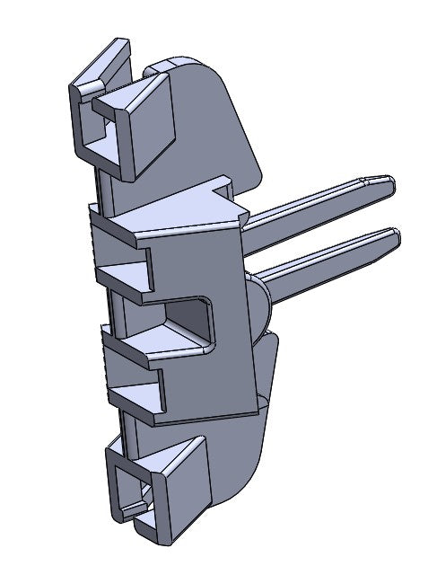 Belden AX101719 | Gigabix Termination Bar, Use W/ Cat6 Solutions