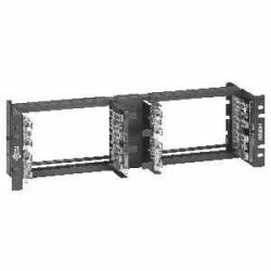 Belden AX101986 | Copper Cross Connect Hardware, IDC, 48 Port, 3 RU, 300 Pair, Black, C-6