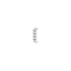 Belden AX104474 | GigaBIX Frame, 1152-Port, Deep Version, Black