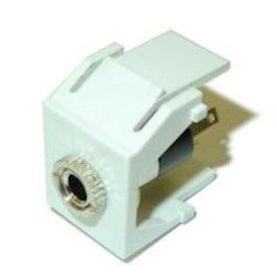 Belden AX105334-BK | 3.5mm Audio Coupler, Female-to-Female, Gold-Plated, Black