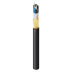 Belden B9C510T | OM3 Outdoor Loose Tube Cable, 6-Fiber, Single Jacket, Black