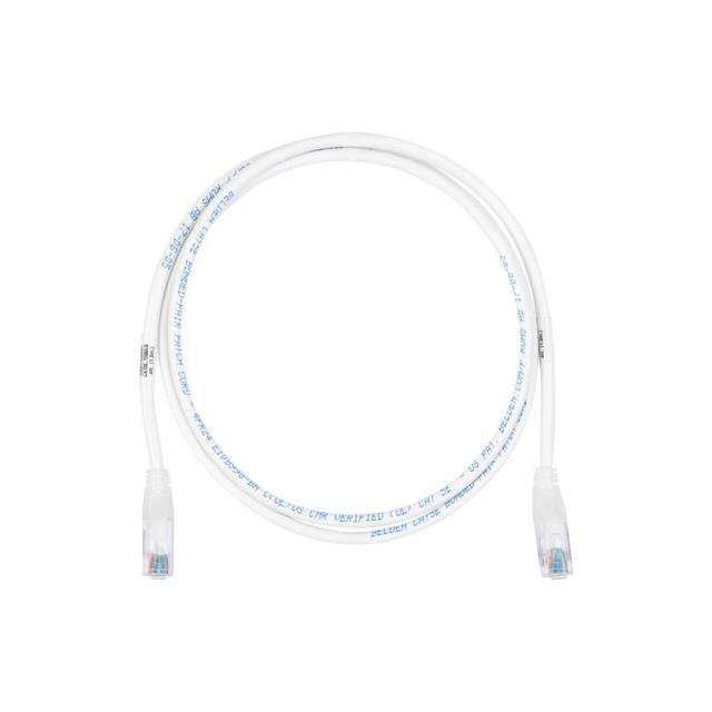 Belden C501100130 | Cat5E Patch Cord, Bonded-Pair, 4-Pair, 24 AWG Solid, CMR, T568A/B, Mod, Black, 130Ft