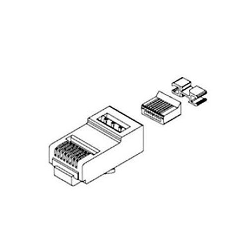 Belden C6PFCU-B25 | Modular Plugs, RJ45, 25-Pack, Solid/Stranded, Cat 6