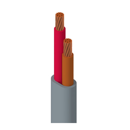 Belden 8677 060500 | Electronic, 2 C #16 Str BC, PVC Ins