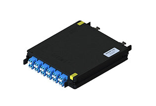 Belden FCSX12LDMF | FX ECX Cassette, OS2, 12-Port MPO-12 (Female), LC Duplex, Type A, Blue Adapters