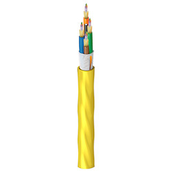 Belden FISD048RK | 48-Fiber (12x4) FX Indoor Tight Buffer Cable, OS2, OFNR, Black Jacket