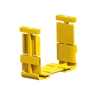 Belden FRAJ3Y | Fiber Raceway Joiner 100MM, Yellow, Single Pack
