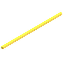 Belden FRD1SYL | Fiber Raceway Duct, Solid Lid, Length 2 Meters, Yellow, Single Pack