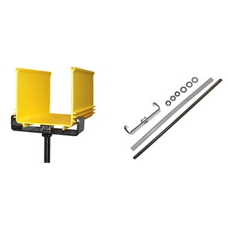 Belden FRMS2 | Fiber Raceway Duct Stand Off Kit Suits, 100Mm Duct, Yellow, Single Pack