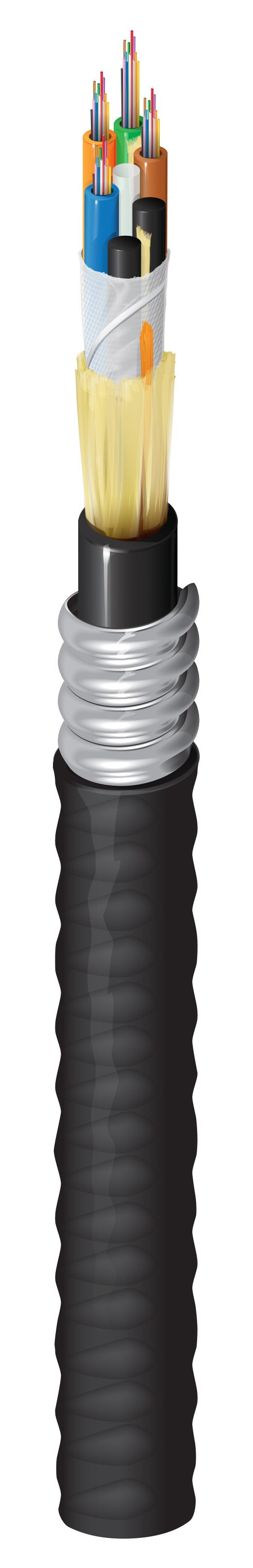 Belden FS3H048NG | Outdoor Heavy Duty Loose Tube OM3 48 Fibers