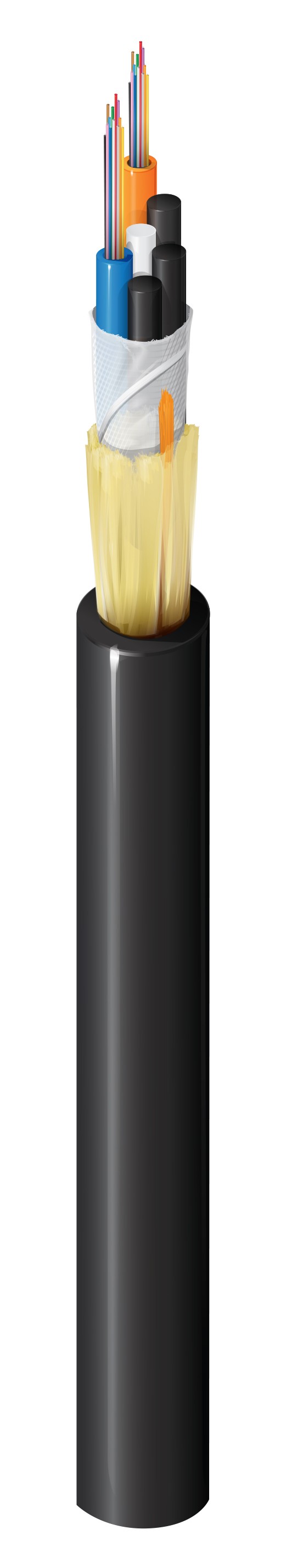 Belden FD2L024RG | Indoor/Outdoor Riser Loose Tube OM2 24 Fibers