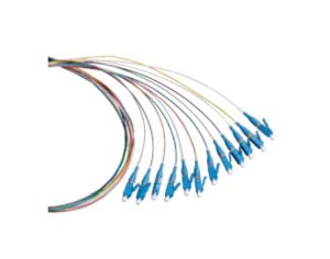 Belden FTSSC900PR12 | Termination Pigtail, Plastic, Blue, 12-Fiber, Indoor, Single mode - OS2, Tight Buffered