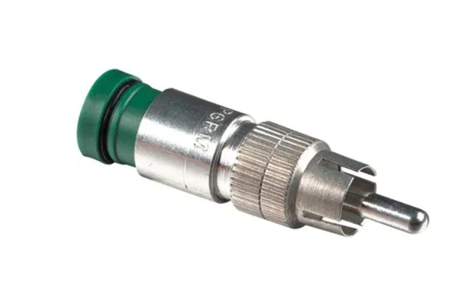 Belden SNS1P6RMG | Coax Adapters, Splices and Splitters, Compression, RG-6, Green, Male, 1-Piece
