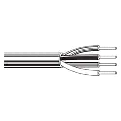 Belden ENT 1242A 008U1000 | Multi-conductor - Audio, Control And Instrumentation Cable 4 Cndr Pe Pvc Cm Box Gray