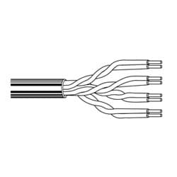 Belden ENT 1585A 003U1000 | Multi-conductor - Category 5e Nonbonded-pair Cable 4-pair U/utp Cmp Box Orange