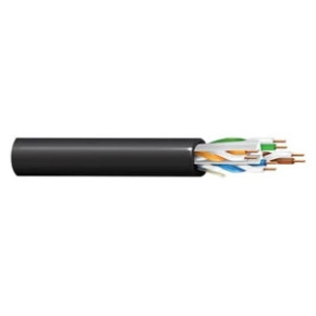 Belden ENT 2148A 0101000 | Utp, Cat 6a, Cmp, Commercial, 23-4p Solid Bare Copper, Outdoor, Riser, Pvc Jacket, 1000ft, Black