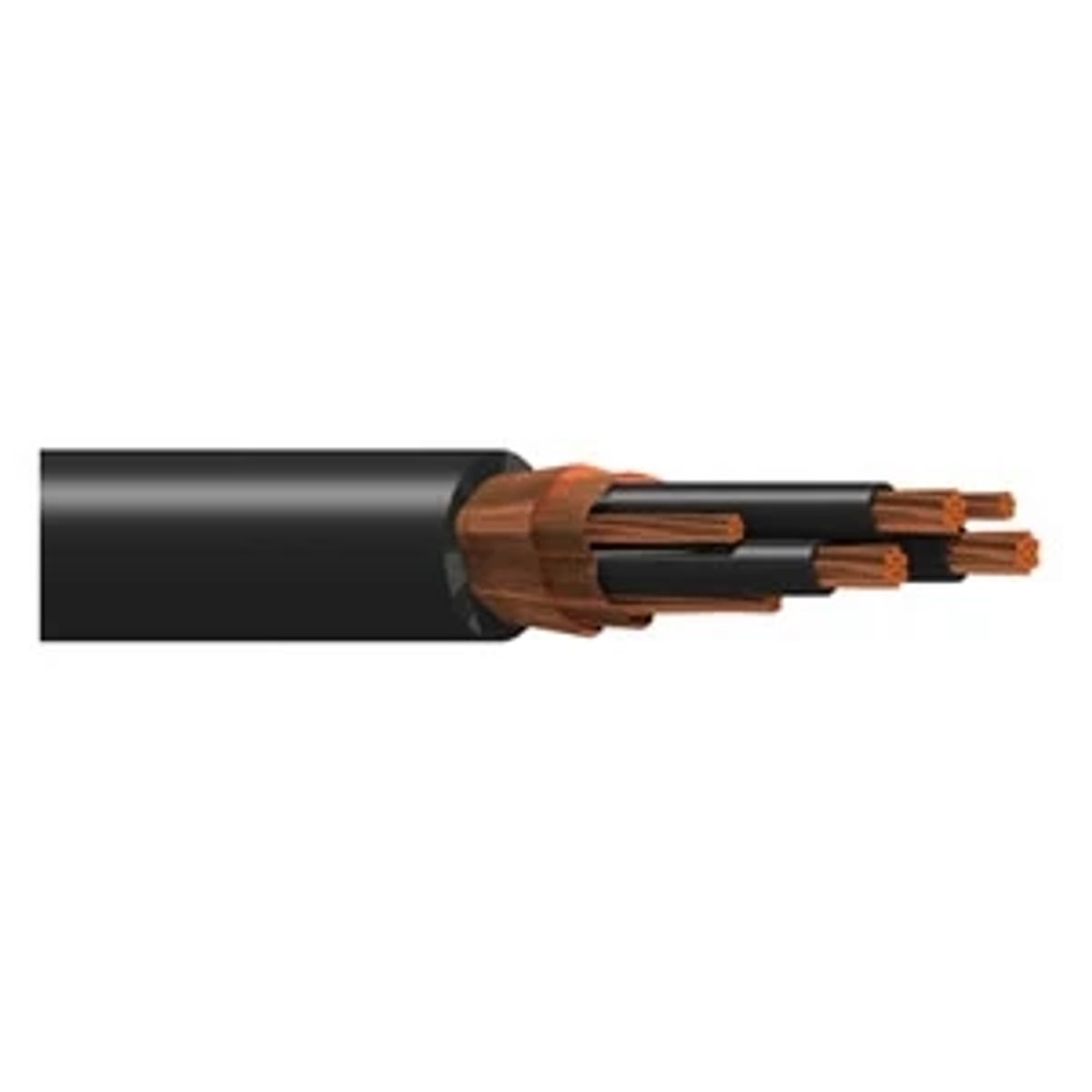 Belden 29520C 0101000 | Multi-Conductor Cable, Polyvinyl Chloride, 1000 ft. 16 AWG, Black