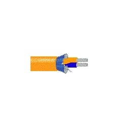 Belden 3076F 0035000 | 18 AWG 1 Pair FO Shielded Industrial Cable, ITC/PLTC-ER/CMR, 100 Ohm, Orange