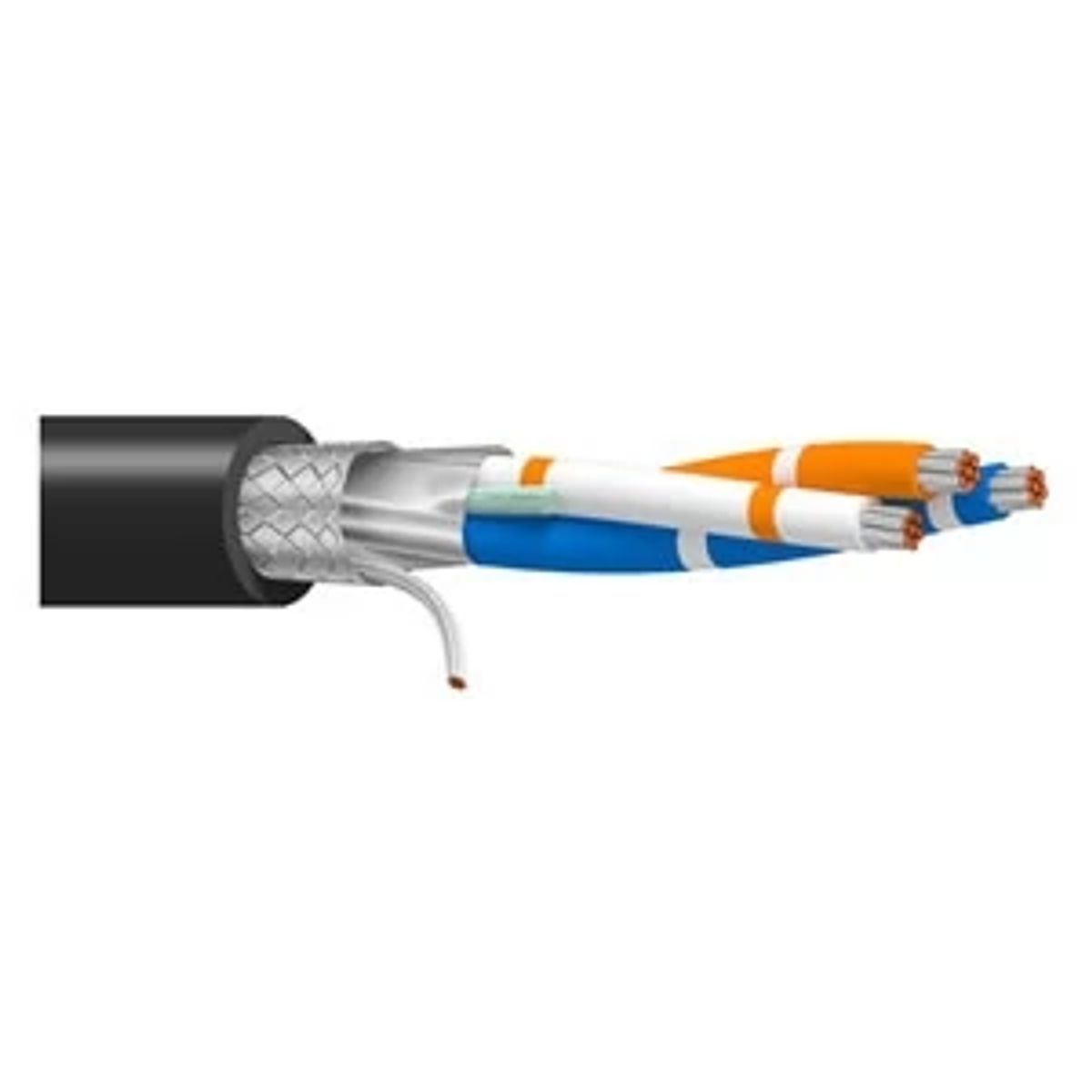 Belden 3106A 0101000 | Multi-Conductor Cable, Shielded, Non-Plenum, 22/3, Non-Plenum, 1000 ft.