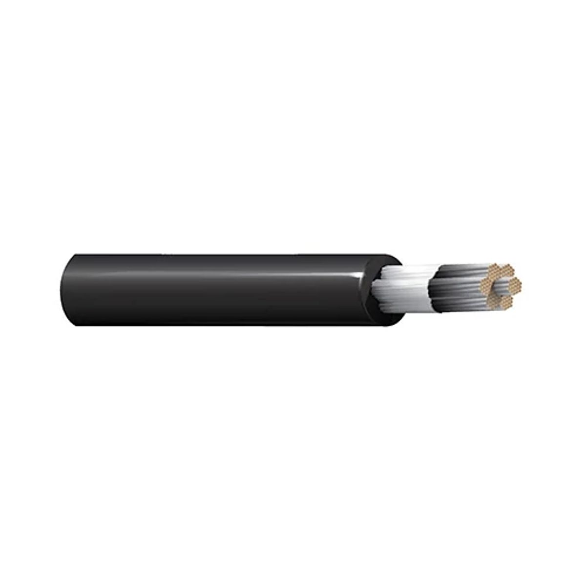 Belden 37508010500 | Hook-Up Wire, Tinned Copper, 8 AWG, 1-Conductor, 84x27 Stranded Conductor, 0.131 in. Wall Thickness, Black, 500 ft. Reel