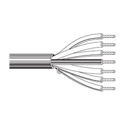 Belden 5305UE 0081000 | Multi-Conductor - Commercial Applications 7 18 AWG PP FRPVC Grey