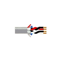 Belden 5561FE 0081000 | Multi-Conductor - Commercial Applications 2-Pair 22 AWG PVC FS FRPVC Grey