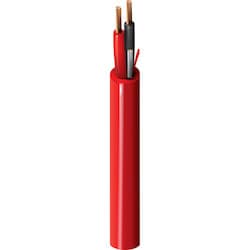 Belden 6000UL 0021000 | 12-2C STR BC FLAMARREST, PVC Jacket RED FPLP 75C, 1000’ REEL