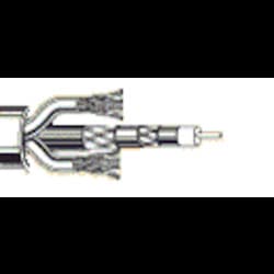 Belden 7909A 337500 | 24-4P CAT5 (2) plus RG6 QUAD, BC COAX O/A FRPVC Jacket, COMPOSITE