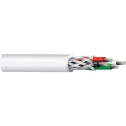 Belden 83337E 0091000 | M16878/4 16 AWG 3 Conductor Stranded Silver-Plated Copper, TFE Insulation, SPC Braid Shield, TFE Jacket, 600V, 200°C, E-S & J, RoHS