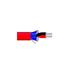 Belden 88760 002U1000 | Multi-Pair Cable, 1 Pair, 18 AWG, 19x30 Strand s, Tinned Copper, Twisted Pair, FEP Insulation, FEP Jacket